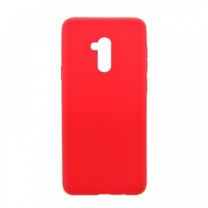 Θήκη MyMobi Σιλικόνης Mat Back Cover για Samsung Galaxy A02 (Κόκκινο) 