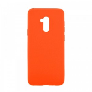 Θήκη MyMobi Σιλικόνης Matte Back Cover για Nokia 206  (Πορτοκαλί)
