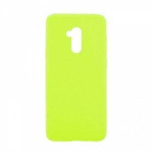 Θήκη MyMobi Σιλικόνης Mat Back Cover για Xiaomi Redmi 11A/ 12C  (Neon-Yellow)