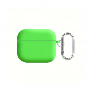 Θήκη Protection Σιλικόνης για Apple Airpods 3 (Neon Green)
