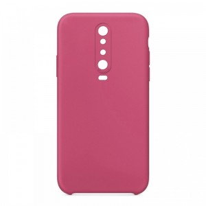 Θήκη OEM Silicone Back Cover για Xiaomi Redmi K30 (Dark Pink)