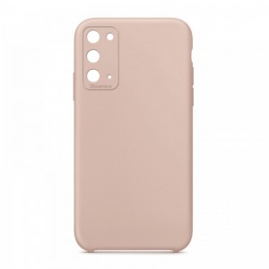 Θήκη OEM Silicone Back Cover για Samsung Galaxy Note 20 (Pink Sand)