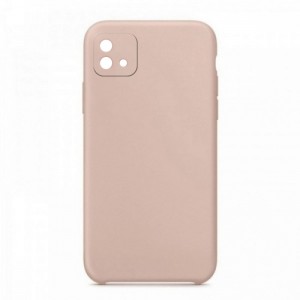 Θήκη OEM Silicone Back Cover με Προστασία Κάμερας για Oppo Realme C20/ C21/ C11 (Pink Sand)