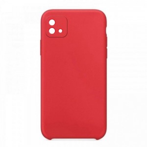 Θήκη OEM Silicone Back Cover με Προστασία Κάμερας για Oppo Realme C20/ C21/ C11 (Red) 