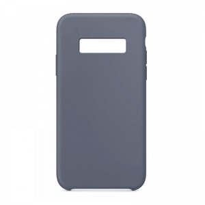 Θήκη OEM Silicone Back Cover για Samsung Galaxy S10 (Light Blueberry) 