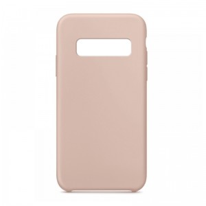 Θήκη OEM Silicone Back Cover για Samsung Galaxy S10 (Pink Sand)