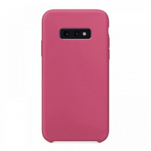 Θήκη OEM Silicone Back Cover για Huawei Y5 2019 (Dark Pink)