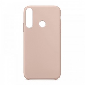 Θήκη OEM Silicone Back Cover για Huawei Y6P  (Pink Sand)