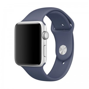 Ανταλλακτικό Λουράκι OEM Smoothband για Apple Watch 42/44mm (Σκούρο Μπλε)