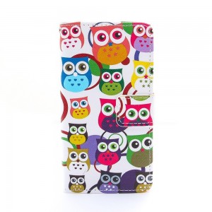 Θήκη Colorful Owls Flip Cover για LG L30  (Design)