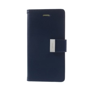 Θήκη Rich Diary Flip Cover για Samsung Galaxy Note Edge (Μπλε-Πράσινο)