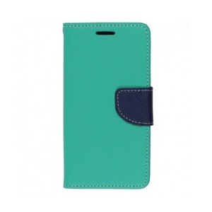 Θήκη MyMobi Fancy Case Flip Cover για Samsung Galaxy S6  (Βεραμάν - Μπλε)