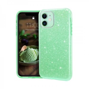 Θήκη MyMobi Back Cover Σιλικόνη Shining Case για iPhone 14 Pro (Πράσινο)