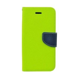 Θήκη MyMobi Fancy Case Flip Cover για LG K10 2017  (Πράσινο - Μπλε)