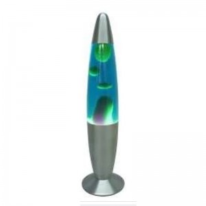 Επιτραπέζιο Φωτιστικό Lava Lamp 25W (Πράσινο - Μπλε)