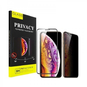 Tempered Glass Privacy για Samsung Galaxy A12 (Μαύρο) 