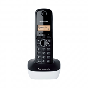 Ψηφιακό Ασύρματο Τηλέφωνο Panasonic KX-TG1611 (Άσπρο-Μαύρο)