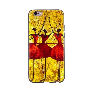 Θήκη MyMobi Back Cover Red Dress Dancers για iPhone 5/5S (Design)