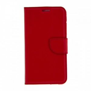Θήκη MyMobi Flip Cover για Samsung Galaxy S6 Edge (Κόκκινο)
