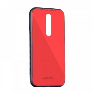 Θήκη MyMobi Glass Case Back Cover για Xiaomi Redmi 8 (Κόκκινο)