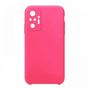 Θήκη OEM Silicone Back Cover με Προστασία Κάμερας για Samsung Galaxy A70 (Hot Pink)