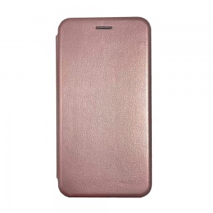 Θήκη MyMobi Flip Cover Elegance για iPhone 12/12 Pro (Rose Gold)