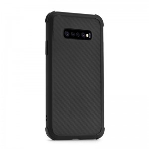 ήκη Roar Armor Carbon Back Cover για Samsung Galaxy S10 (Μαύρο)