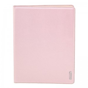 Θήκη Hanman Art Leather Diary για iPad Air/iPad 5  (Ροζ)