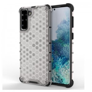 Θήκη OEM Honeycomb Back Cover για Samsung Galaxy S21 (Διαφανές)