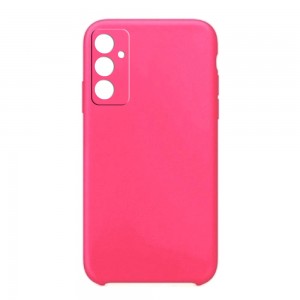 Θήκη OEM Silicone Back Cover με Προστασία Κάμερας για Samsung Galaxy A15 (Hot Pink)