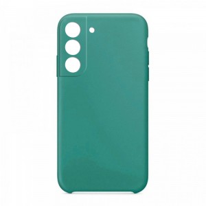 Θήκη OEM Silicone Back Cover με Προστασία Κάμερας για Samsung Galaxy S21 Plus (Green Forest)