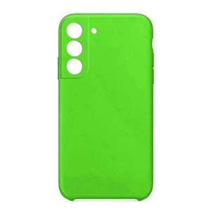 Θήκη OEM Silicone Back Cover με Προστασία Κάμερας για Samsung Galaxy S23 (Neon Green)
