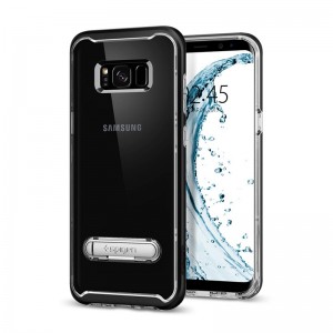 Θήκη Spigen Crystal Hybrid Back Cover για Samsung Galaxy S8 Plus  (Μαύρο)