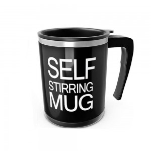 Κούπα καφέ που ανακατεύει μόνη της (Μαύρο)