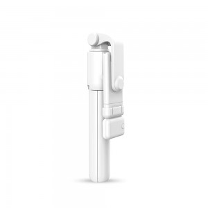 Τρίποδας και Selfie Stick Bluetooth R1S (Άσπρο)