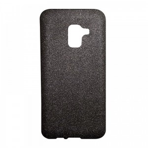 Θήκη MyMobi Back Cover Σιλικόνη Μαύρη Shining Case για Samsung Galaxy A6 (Μαύρο) 