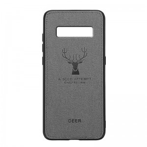 Θήκη Deer Back Cover για Samsung Galaxy S10 Plus  (Γκρί)