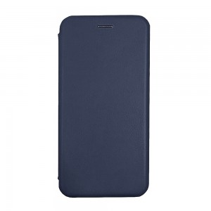 Θήκη MyMobi Flip Cover Elegance για iPhone 12/12 Pro (Σκούρο Μπλε)
