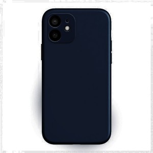 Θήκη MyMobi Σιλικόνης Mat Back Cover με Προστασία Κάμερας για Huawei P Smart 2021 (Σκούρο Μπλε) 