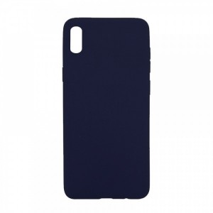 Θήκη MyMobi Σιλικόνης Mat Back Cover για Samsung Galaxy S24 Plus  (Σκούρο Μπλε)