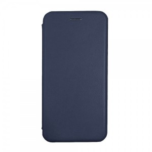 Θήκη MyMobi Flip Cover Elegance για iPhone 14 Plus (Σκούρο Μπλε)