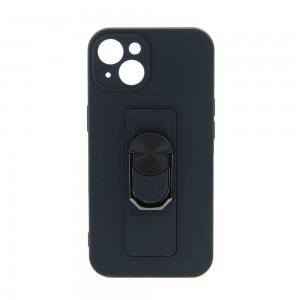 Θήκη Ring Case Back Cover με Προστασία Κάμερας για iPhone 11 Pro Max (Σκούρο Μπλε)