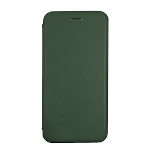 Θήκη MyMobi Flip Cover Elegance για iPhone 13 mini (Σκούρο Πράσινο)
