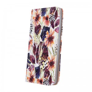 Θήκη MyMobi Smart Trendy Autumn Flowers Flip Cover για Huawei P30 Lite (Design)
