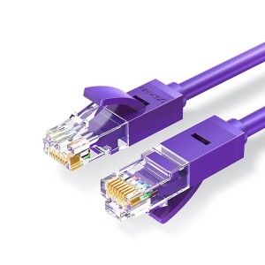 Καλώδιο Ethernet Ugreen UTP Cat.6 1m (Μωβ)