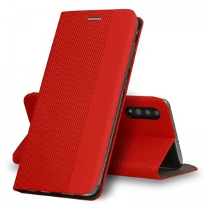 Θήκη Vennus Book Sensitive Flip Cover για Samsung Galaxy S20 (Κόκκινο) 