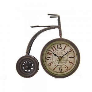 Vintage Διακοσμητικό Ρολόι - Ποδήλατο 