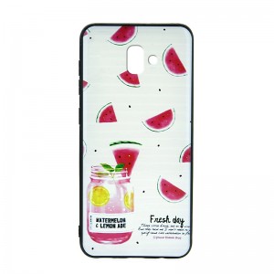 Θήκη Watermelon and Lemonade Back Cover για Samsung Galaxy J6 Plus (Design) 