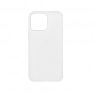 Θήκη MyMobi Silicone Case Back Cover για iPhone 13 Pro Max (White)
