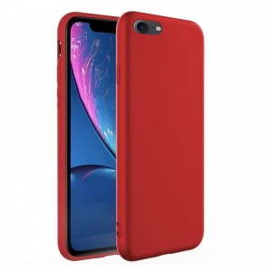 Θήκη X-Level Dynamic Thin Back Cover με Προστασία Κάμερας για iPhone 7/8/SE(2020) (Κόκκινο)